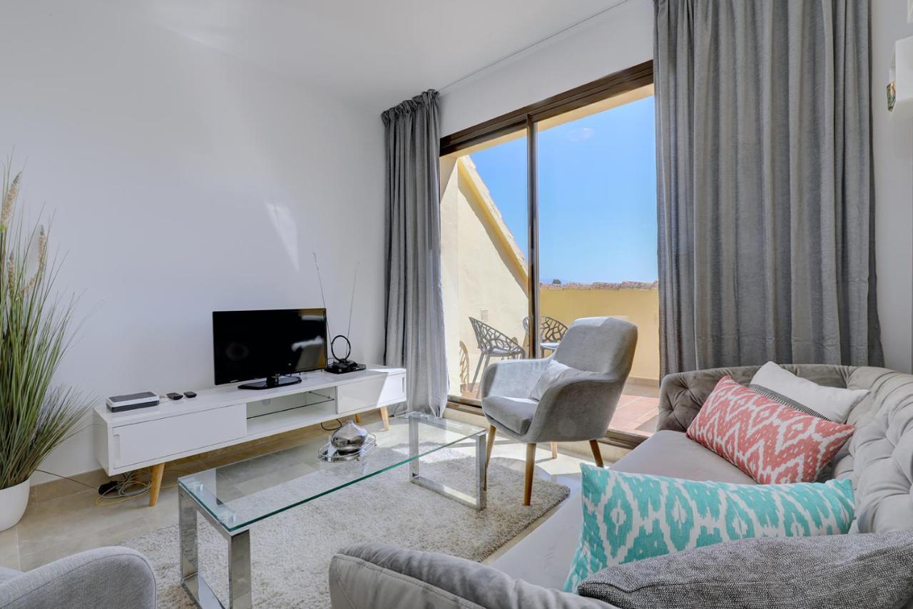 Duquesa Village Apartment - 2 Bed/2 Bath Apartment With Panoramic Sea Views Manilva Exteriör bild